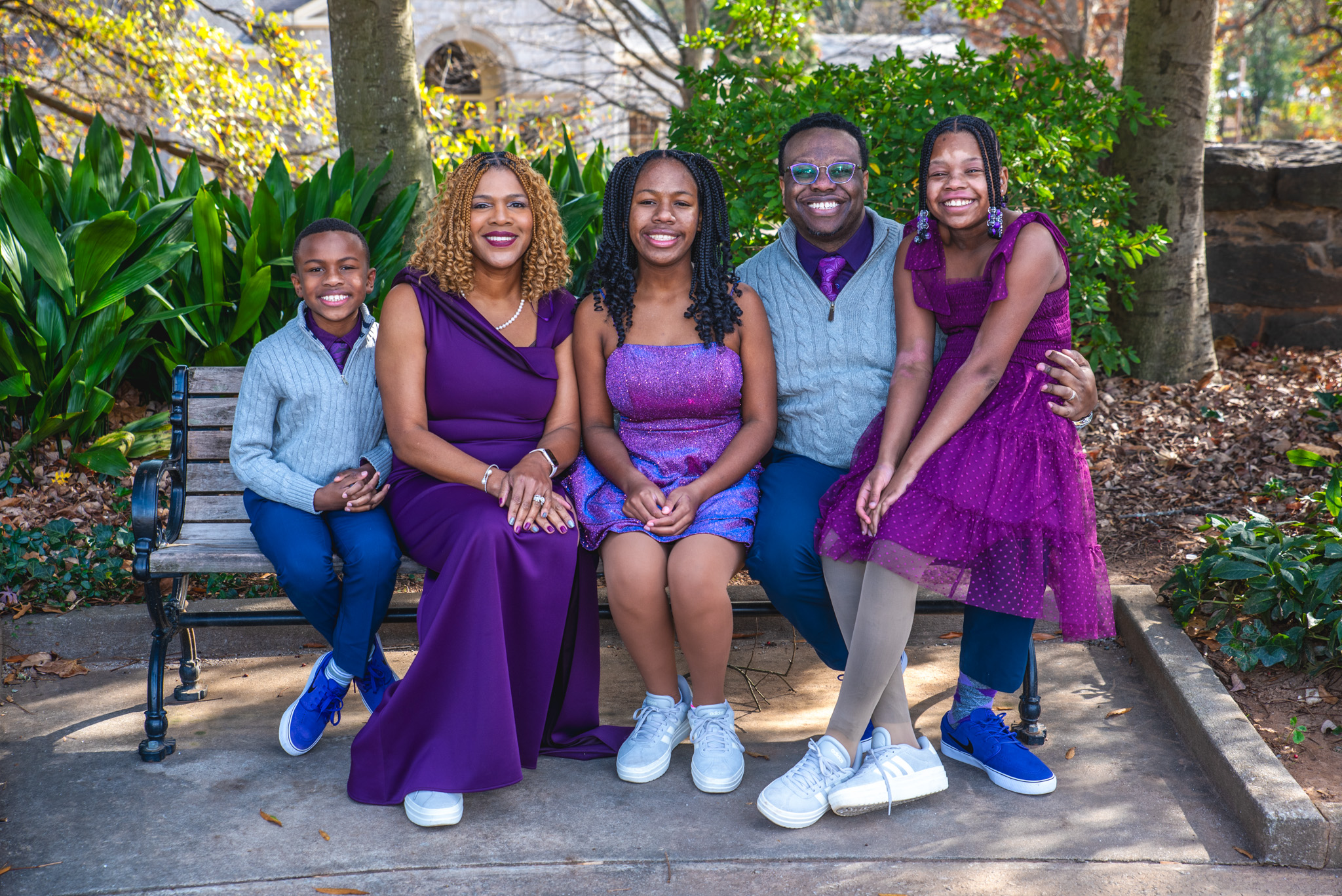Dr. Adam Phyall with his family